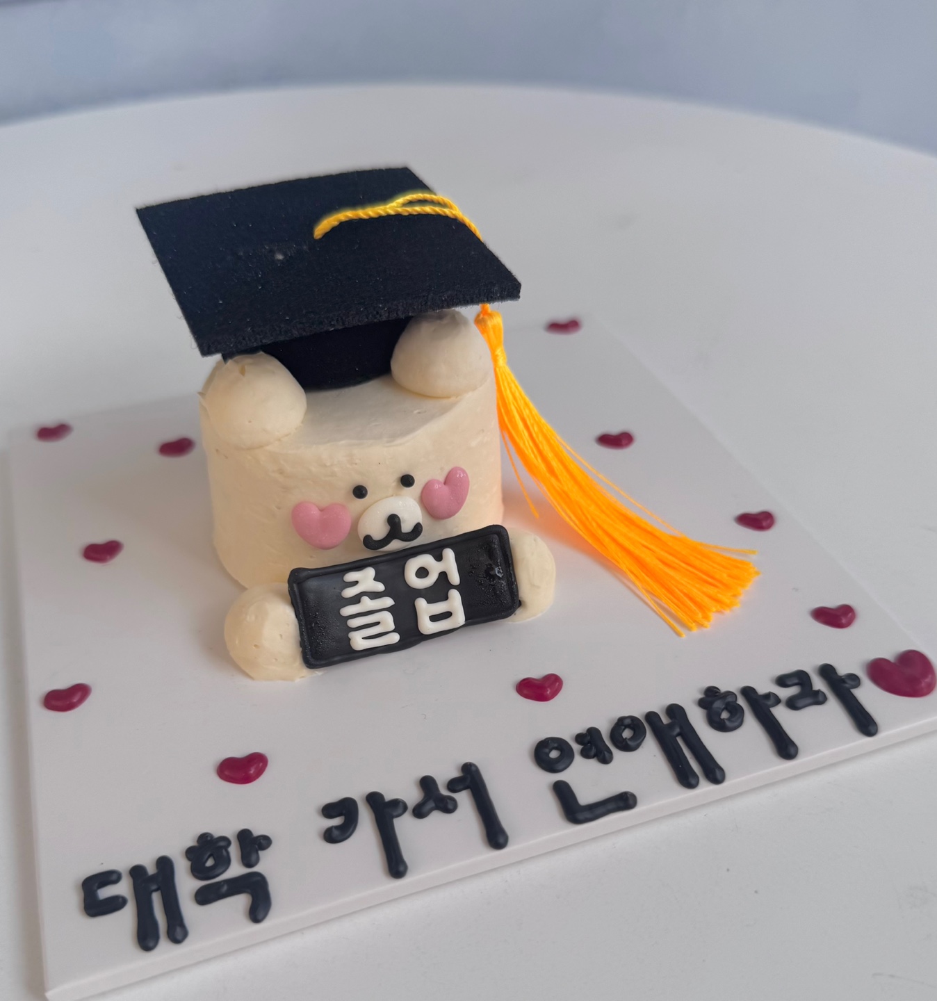 [LOTTE] [한입] 졸업 학사모곰돌이
